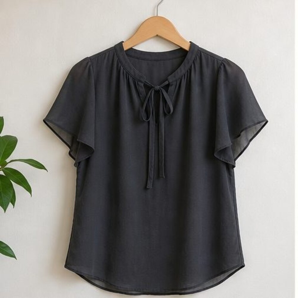Charcoal Cami Blouse